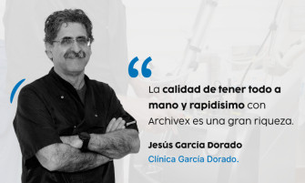 Caso de éxito de Archivex: Jesús García Dorado y su clínica dermatológica