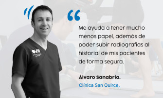 Caso de éxito de Archivex: Álvaro Sanabria, especialista en cuidado del pie.