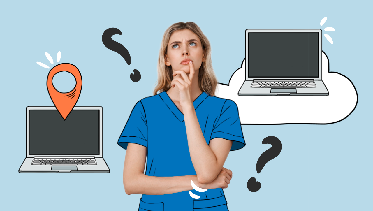 Software de gestión clínica en la nube vs. local: qué opción es realmente mejor para una clínica_imagen