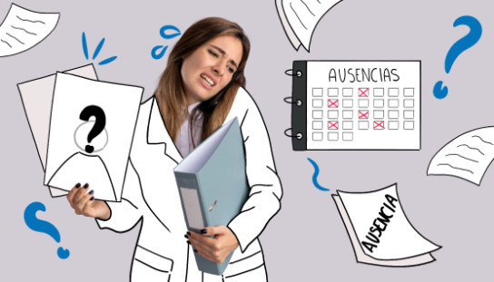 ¿Cómo gestionar las ausencias de los profesionales en mi clínica?