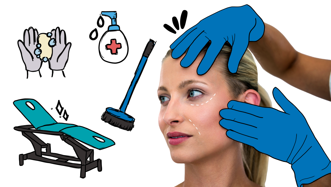 requisitos higiene medicina estética