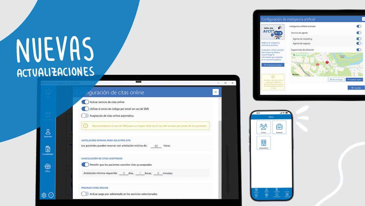 Nueva actualización Archivex para escritorio y app