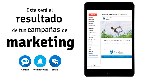 Creando campañas de marketing con Archivex