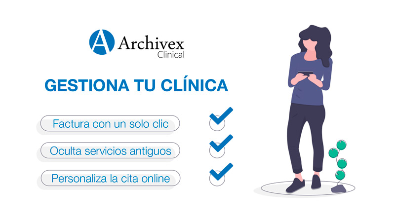 Gestiona tu clínica con Archivex