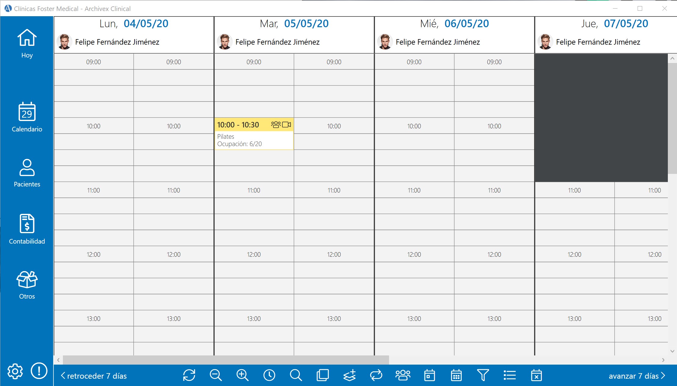 videollamadas clínica