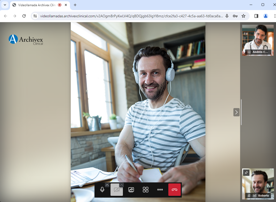 Ejemplo videollamada