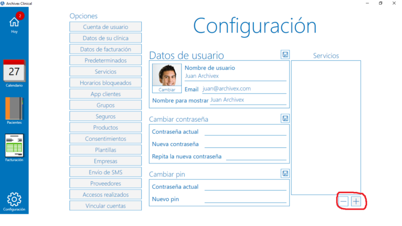 Configuracion