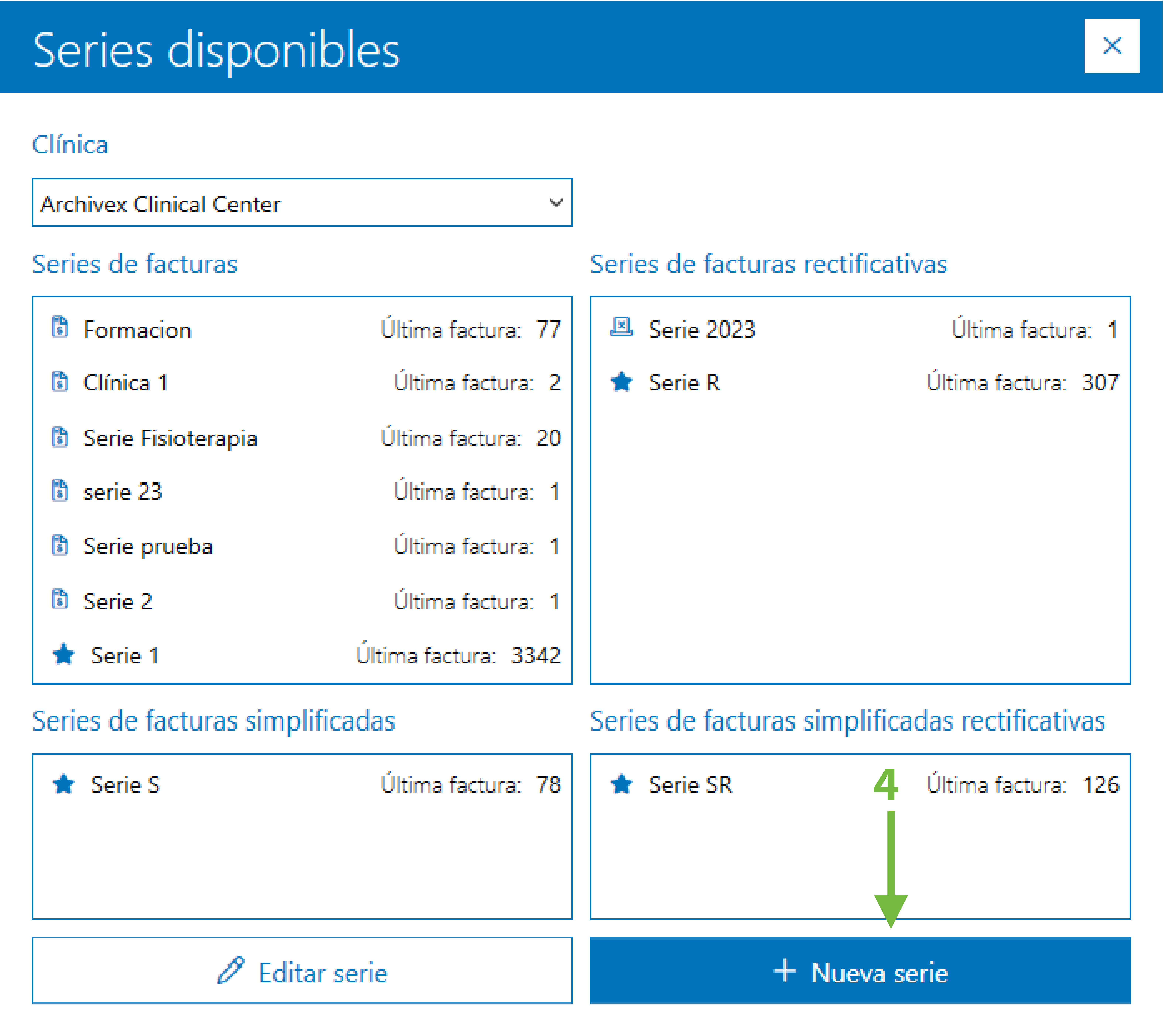 Facturación Arcivex