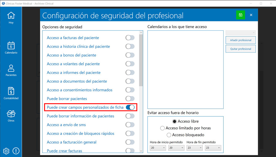 Configuracion de seg