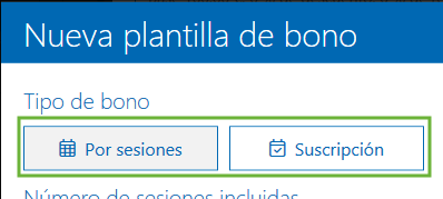 Tipos de bonos en Archivex