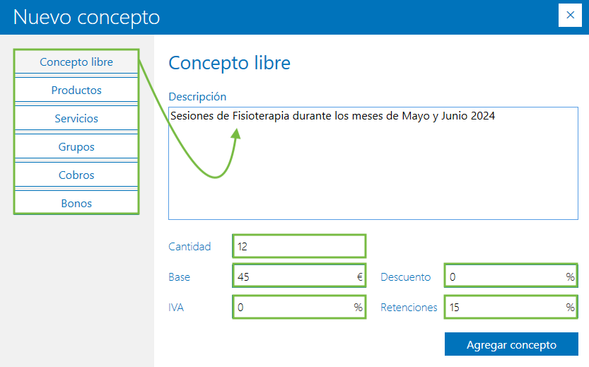 facturar empresa archivex