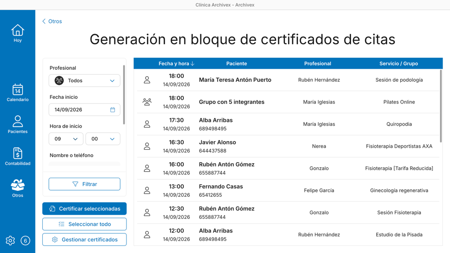 Certificados