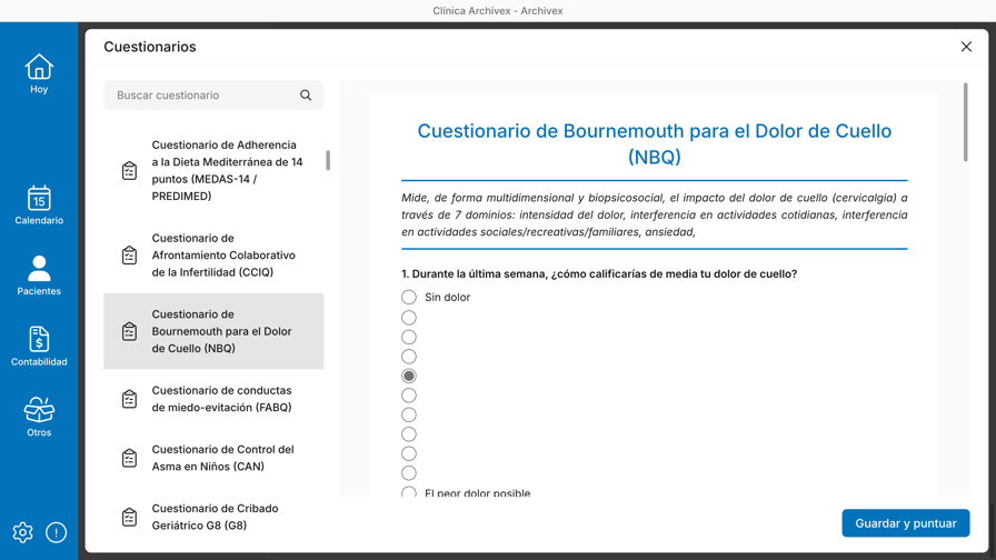 Cuestionarios