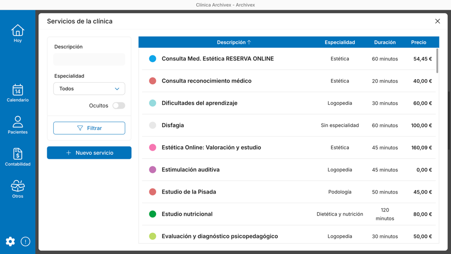 Servicios