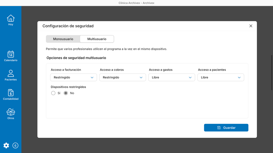 Bloqueo de dispositivo