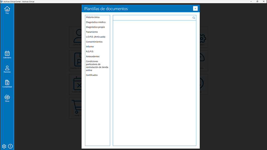 Plantillas personalizadas