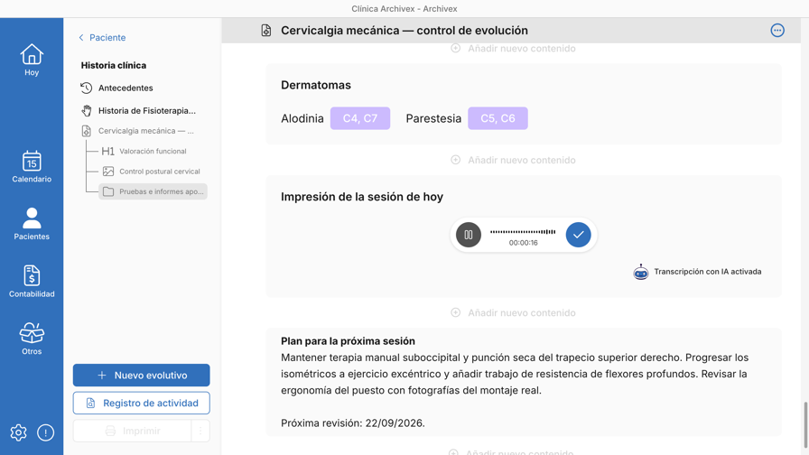 Notas de voz