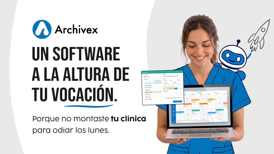 La nueva gestión de tu clínica es posible con Archivex