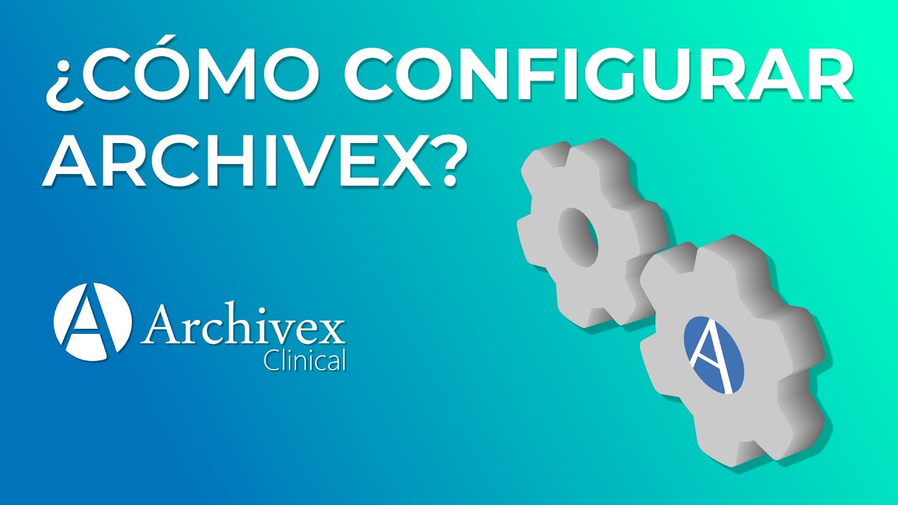 ¿Cómo configurar Archivex?